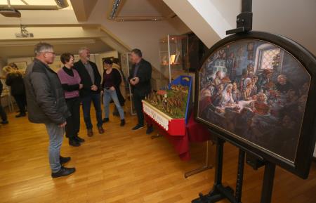 OTVORITEV RAZSTAVE MAKSIMA GASPARIJA 04 FOTO LJUBO VUKELIČ